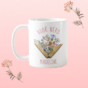 Book Nerd  Coffee Mug