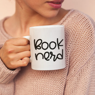 Book nerd coffee mug