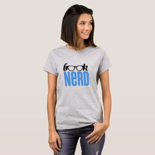 Book Nerd Design T_Shirt
