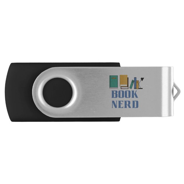 Book Nerd Flash Drive (Front)