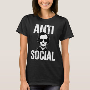 Book Nerd Gothic English Lit Edgar Allan Poe T-Shirt