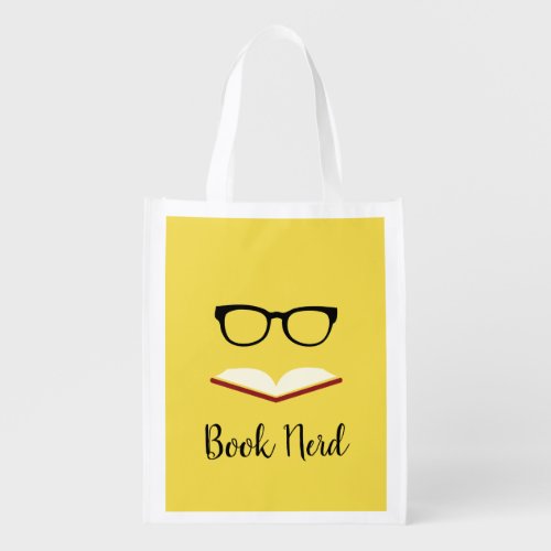 Book Nerd Grocery Bag