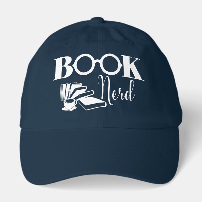 Book Nerd Hat (Front)