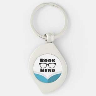 Book Nerd Keychain