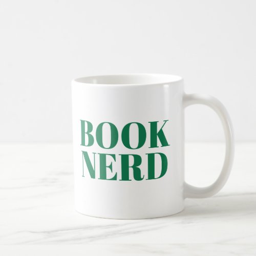 Book Nerd mug  Cute Book Lover Slogan Mug