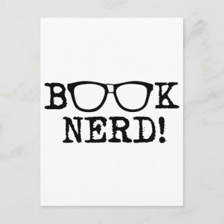 Book Nerd Postcard