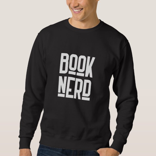 Book Nerd Sweatshirt (Front)