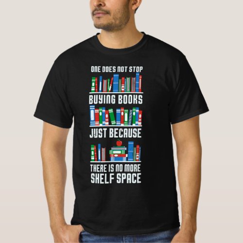 Book Nerd T for a Bibliophile T_Shirt