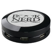Book Nerd USB Charging Station (Angled)