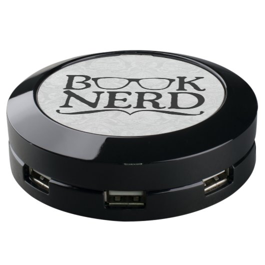 Book Nerd USB Charging Station (Angled)