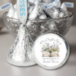 Book New Chapter Wildflower Bridal Shower Hershey®'s Kisses®<br><div class="desc">A sweet and elegant Hershey’s Kisses party favor designed for a book-themed bridal shower. This tiny round sticker is made to fit perfectly on the bottom of each Hershey’s Kiss, turning a simple chocolate treat into a charming and personalized detail for your celebration. Centered on the sticker is a watercolor...</div>