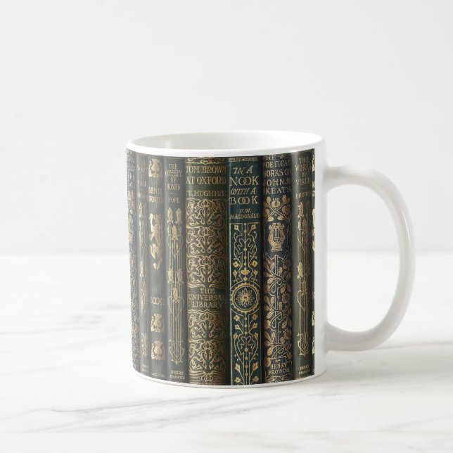Book Nook Bibliophile Coffee Mug (Right)