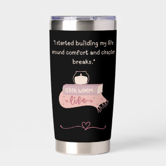 Book Obsessed Reading Water Bottle Insulated Tumbler