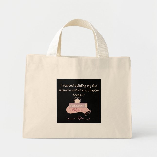 Book Obsessed Tote Bag (Front)