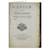 Book of Complaints' (Front)