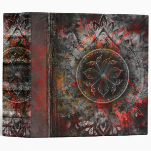 Book of Dark Alchemy Ancient Tome 3 Ring Binder