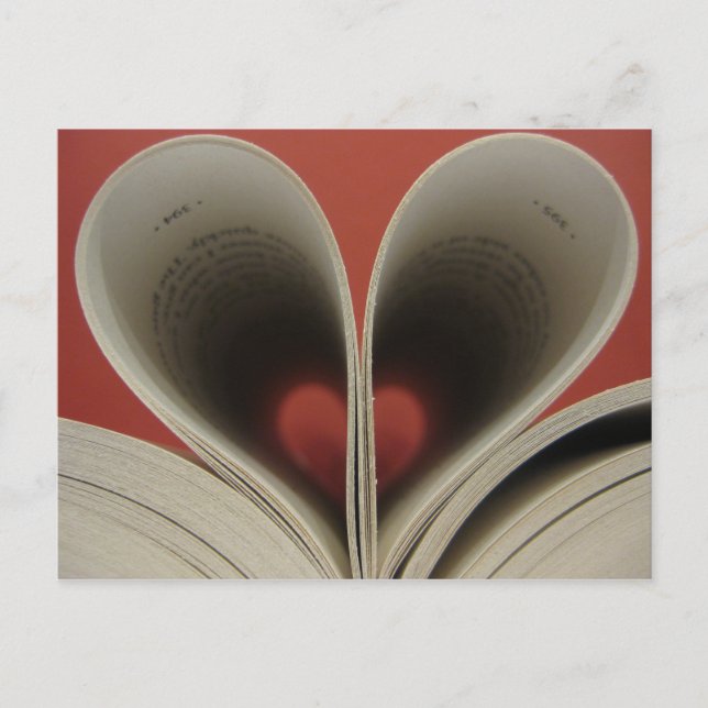 Book of Hearts Postcard (Front)