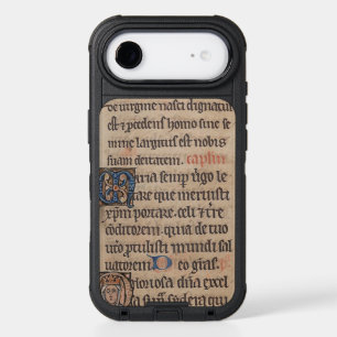 Book of Hours Medieval Latin Writing iPhone 17 Air Case