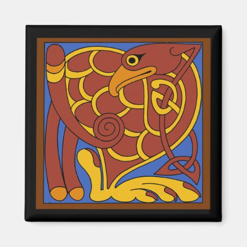 Book Of Kells Celtic Knot Medieval Bird