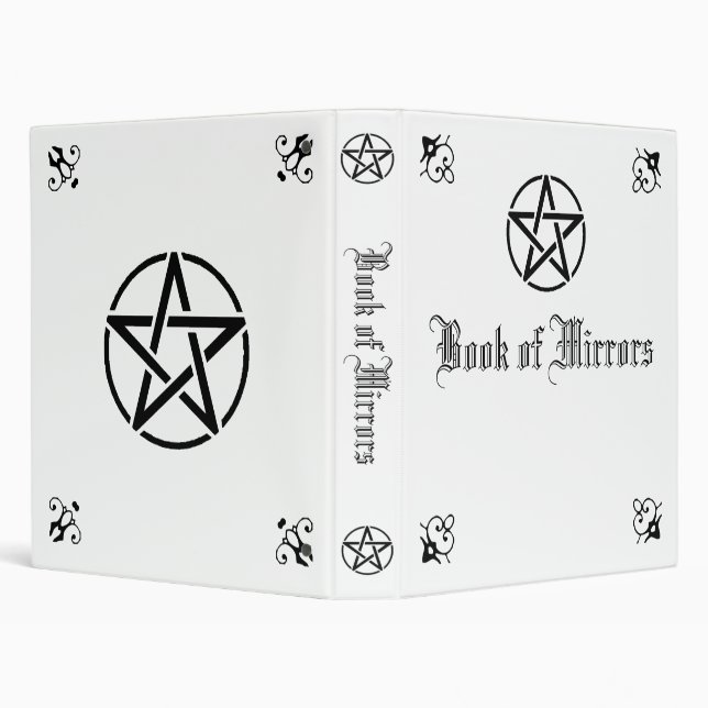 Book of Mirrors 3 Ring Binder (Background)