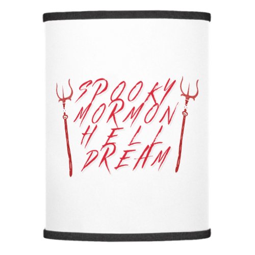 Book of Mormon Musical Spooky Mormon Hell Dream Pu Lamp Shade