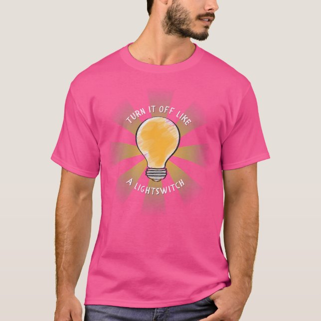 Book Of Mormon Musical Turn It Off T-Shirt (Front)