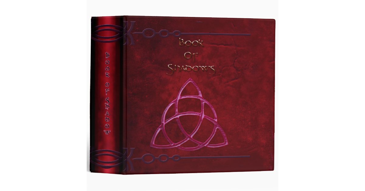 Book of Shadows 2 in. Hot Pink Binder | Zazzle
