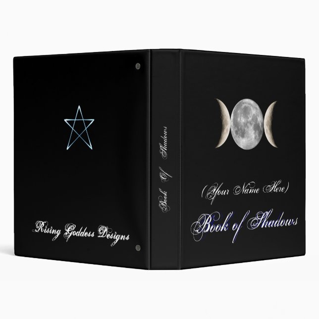 Book Of Shadows 3 Ring Binder (Background)