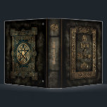 Book of Shadows Binder<br><div class="desc">This binder features a rich printed cover of an ancient leather-bound Book of Shadows. Perfect for keeping your spells organized. Available in two colors. See other designs in our store.</div>