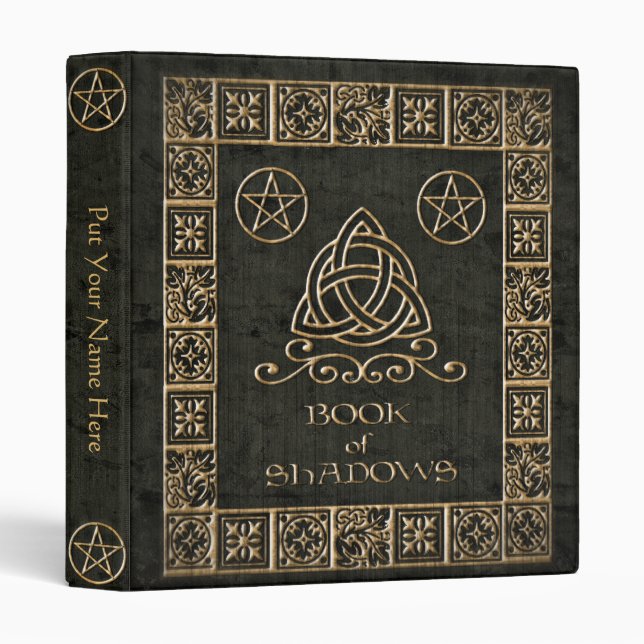 Book of Shadows Binder (Front/Spine)