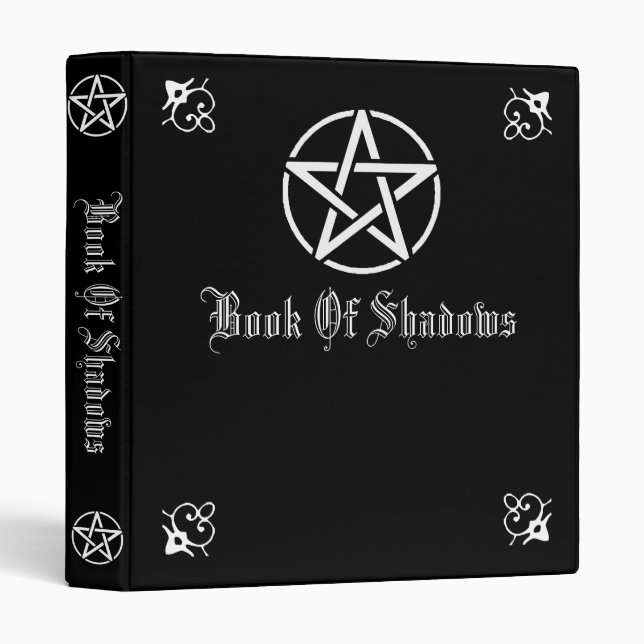 Book of Shadows Binder (Front/Spine)