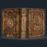 Book of Shadows Binder<br><div class="desc">This binder features a rich printed cover of an ancient leather-bound Book of Shadows. Perfect for keeping your spells organized. Available in two colors. See other designs in our store.</div>