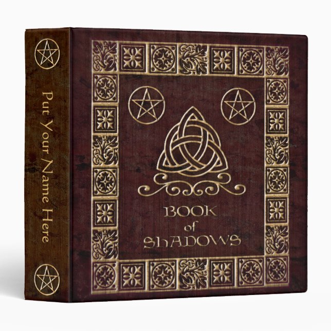 Book of Shadows Binder (Front/Spine)