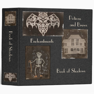 Book of Shadows BOS Spooky Antique Collage Binder