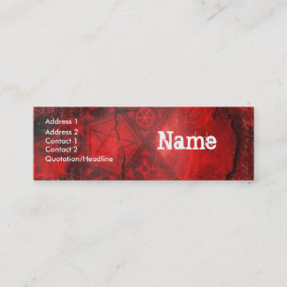 Book of Shadows Business Card Template