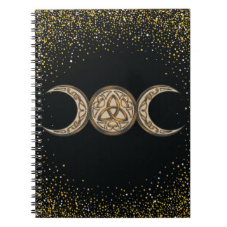 Book of Shadows Celtic Triple Moon/Triple Goddess