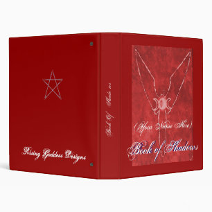 Book Of Shadows Fire Goddess 3 Ring Binder