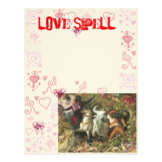 Book of Shadows Love Spell Page