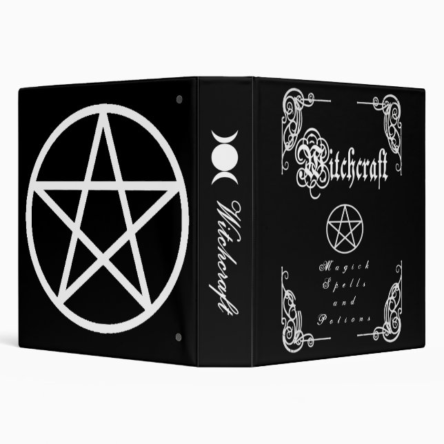 Book of Shadows, Witchcraft 3 Ring Binder (Background)