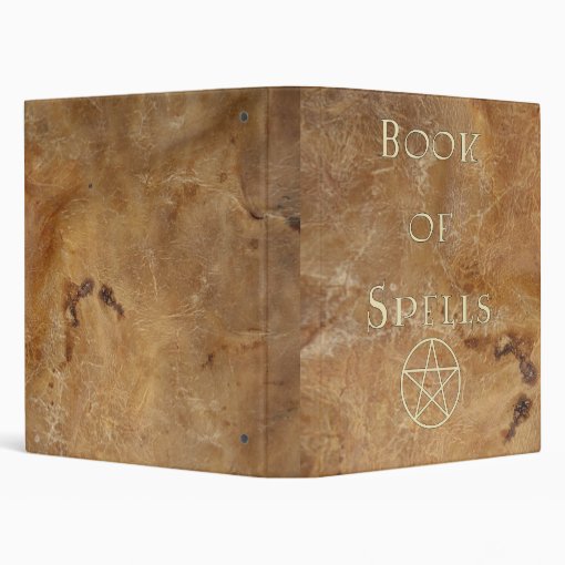 Book of Spells binder | Zazzle