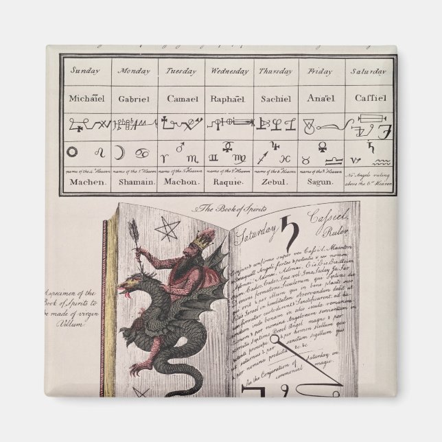Book of Spirits Magnet (Front)