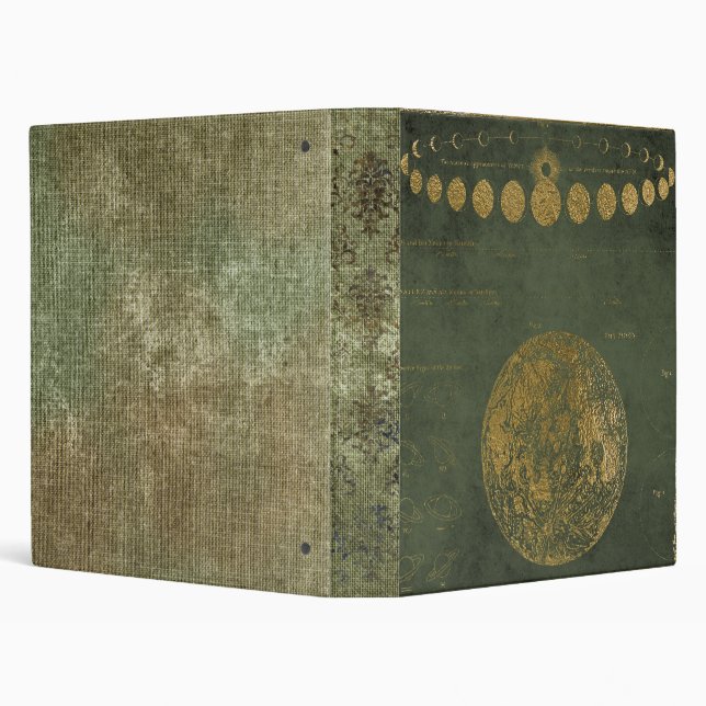 Book of the Moon  3 Ring Binder (Background)