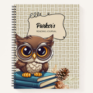 Book Owl Personal Reading Journal