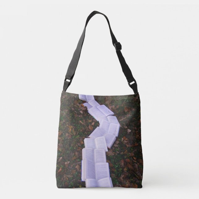 Book Path Reading Reader Crossbody Bag (Back)
