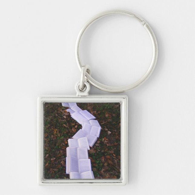 Book Path Reading Reader Keychain (Front)