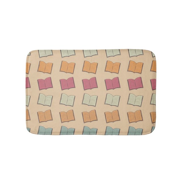 Book pattern bath mat (Front)