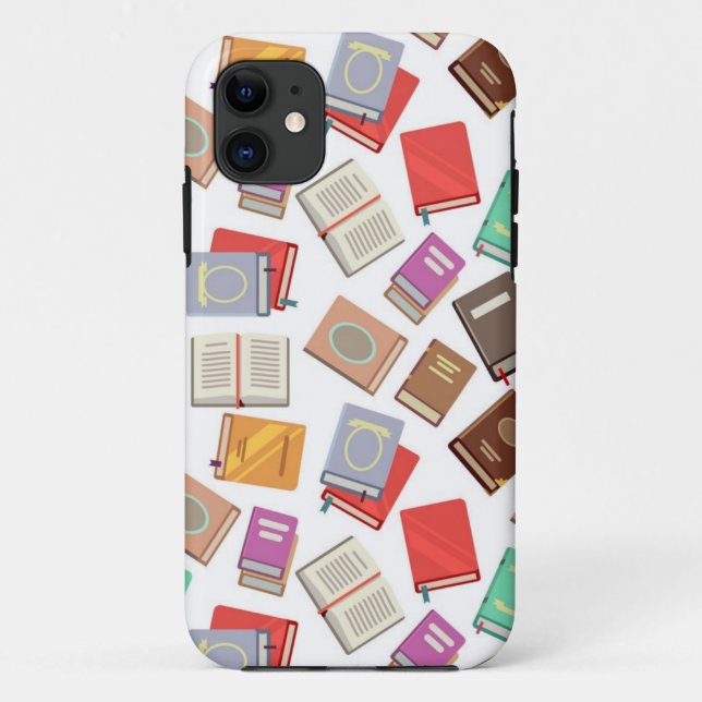 Book pattern Case-Mate iPhone case (Back)