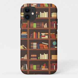 Book pattern iPhone 11 case