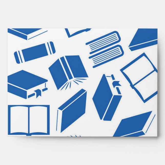 Book pattern envelope (Front)