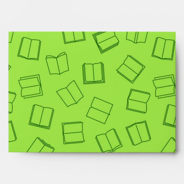 Book pattern envelope (Front)